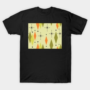 Avocado Shag Diamonds & Stars T-Shirt